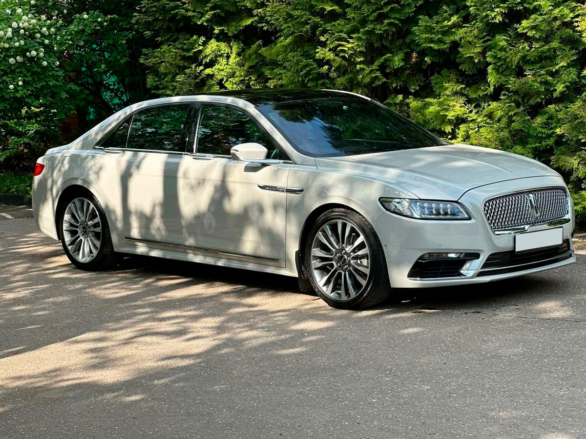 Аренда Lincoln Continental X 2020 белый с водителем в Москве, цена от 2500  р/ч