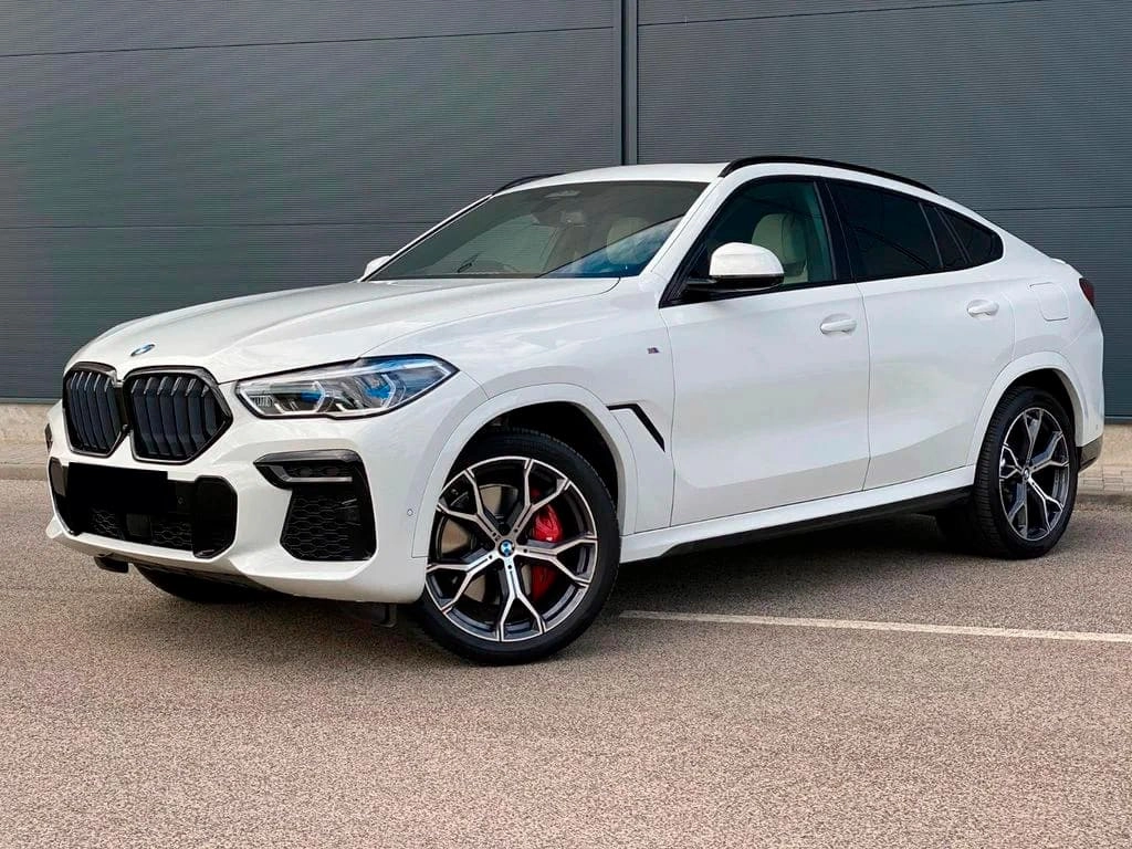 Аренда BMW X6 III (G06) 2023 белый с водителем в Москве, цена от 2500 р/ч