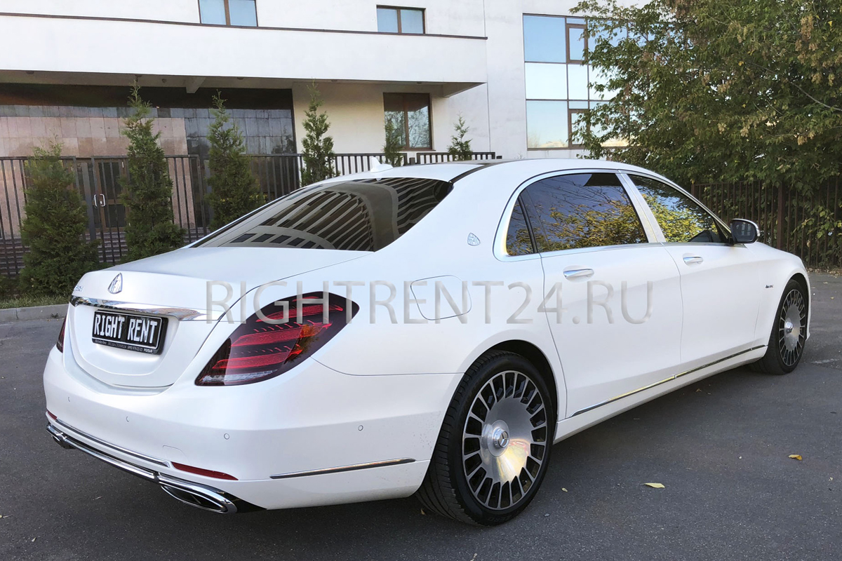 Премиальный Mercedes S-Klasse Maybach X222 в аренду - новости Right Rent