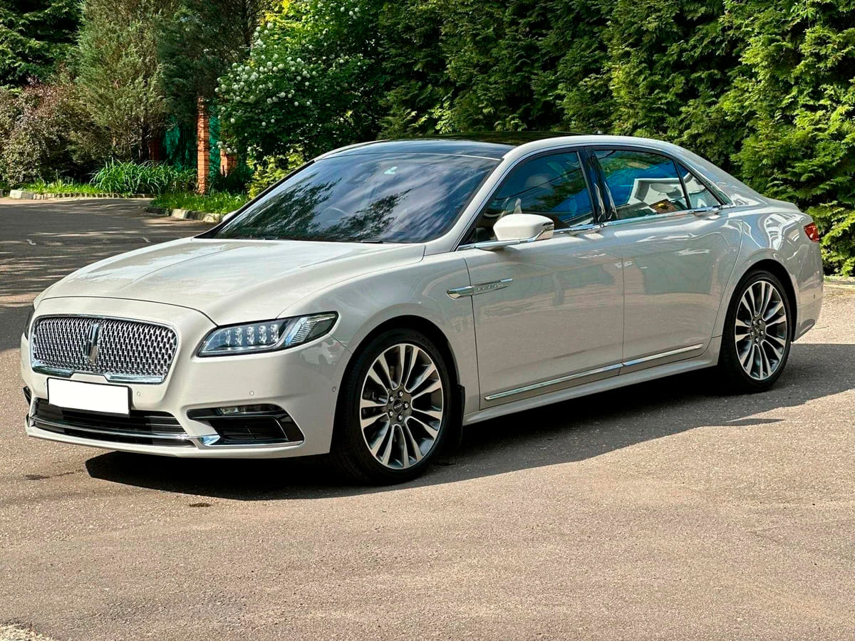 Аренда Lincoln Continental X 2020 белый с водителем в Москве, цена от 2500  р/ч