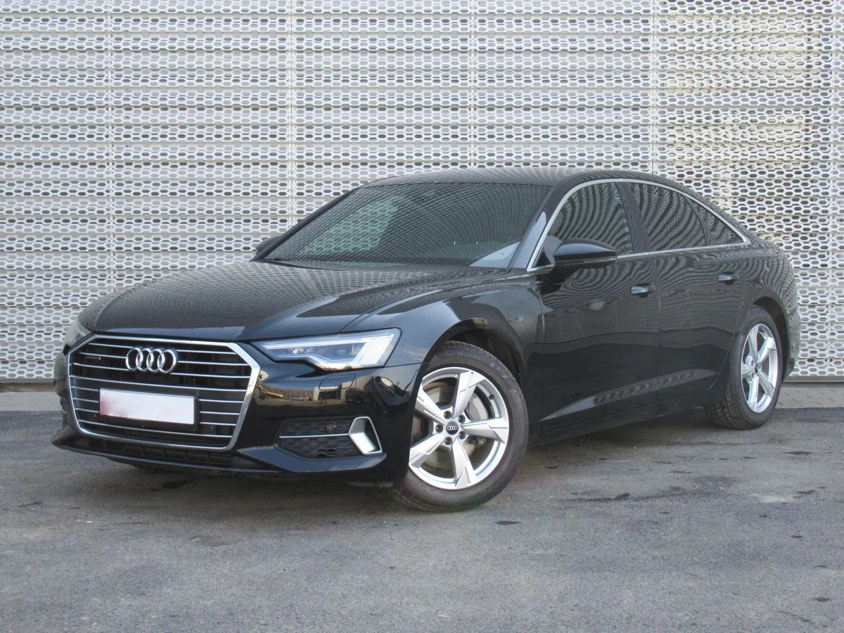 Аренда Audi A6 45 V (C8) 2021 черная с водителем в Москве, цена от 2500 р/ч