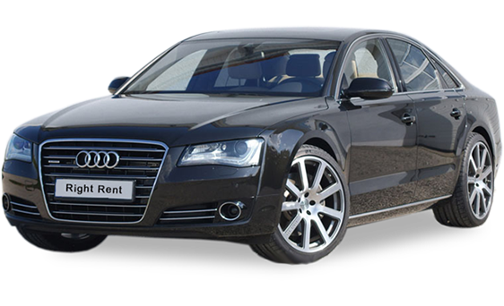 Новый автомобиль - Audi A8 III (D4) черный
