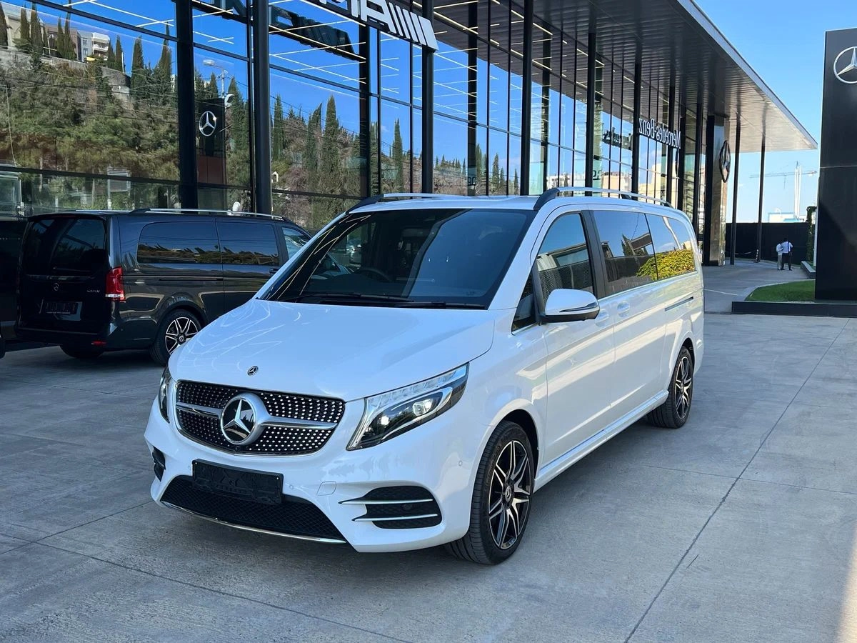 Аренда минивэнов Mercedes-Benz V300 XL белый с водителем в Москве, цена от  2500 р/ч