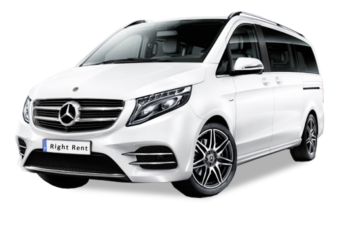 Новый авто - Mercedes V-Klasse белый